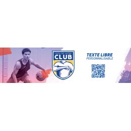 Bâche - Texte libre - Basket