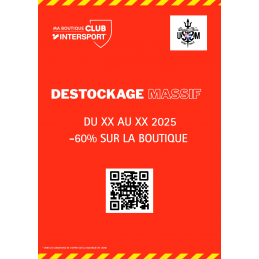 Affiche A4 Destockage (sans...